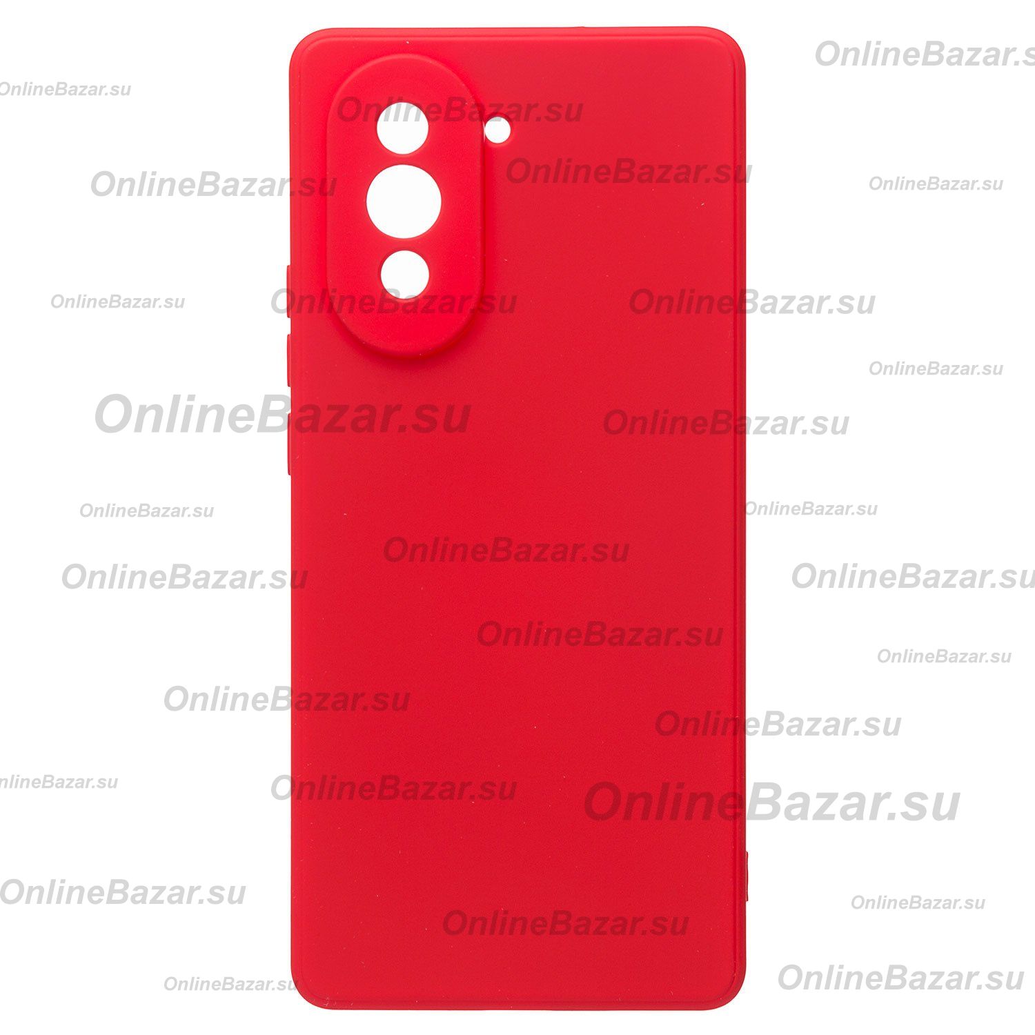 Чехол для Huawei NCO-LX1 силиконовый Soft Touch 4 <красный> ― OnlineBazar.su