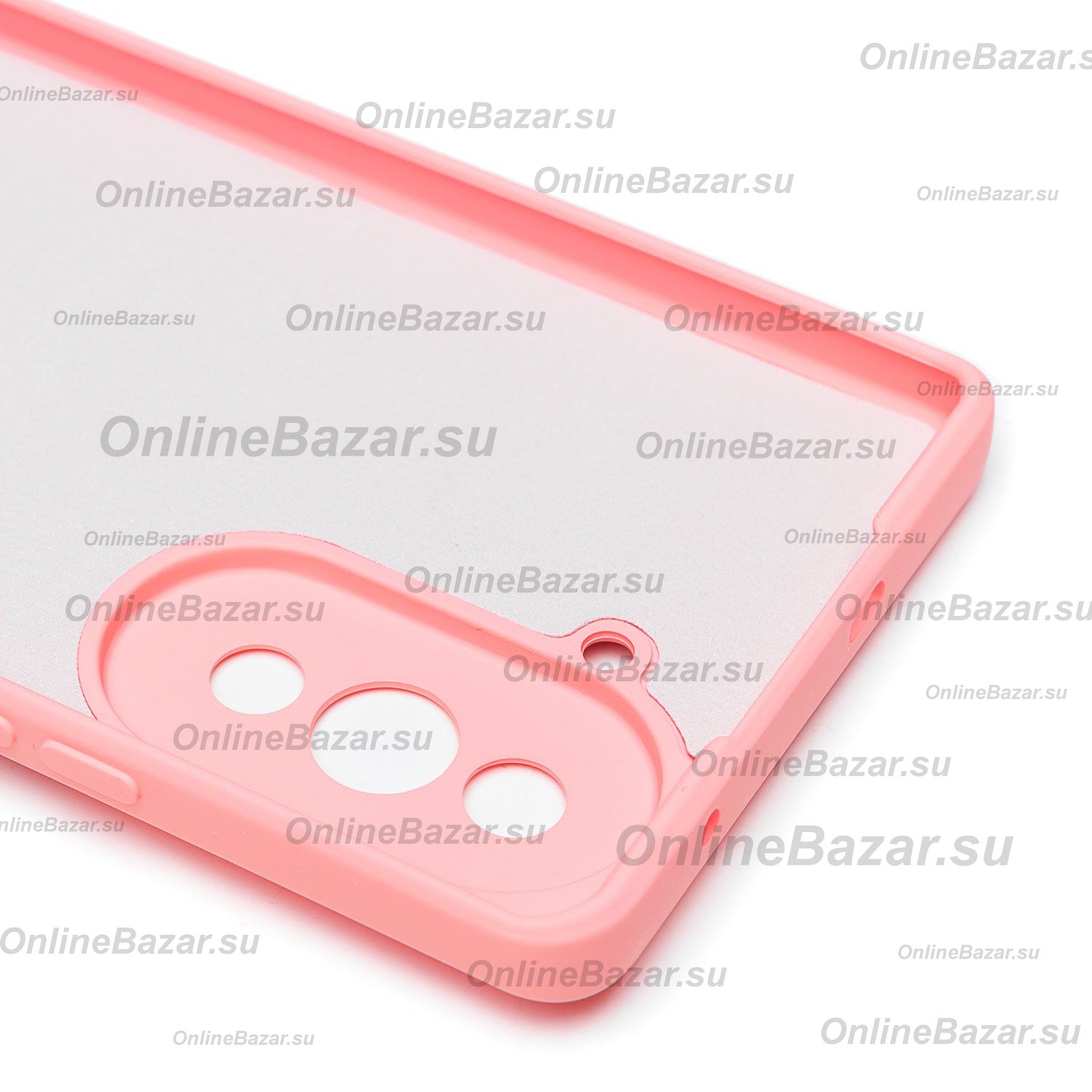 Чехол для Huawei NCO-LX1 силиконовый Soft Touch 4 <светло-розовый> ― OnlineBazar.su