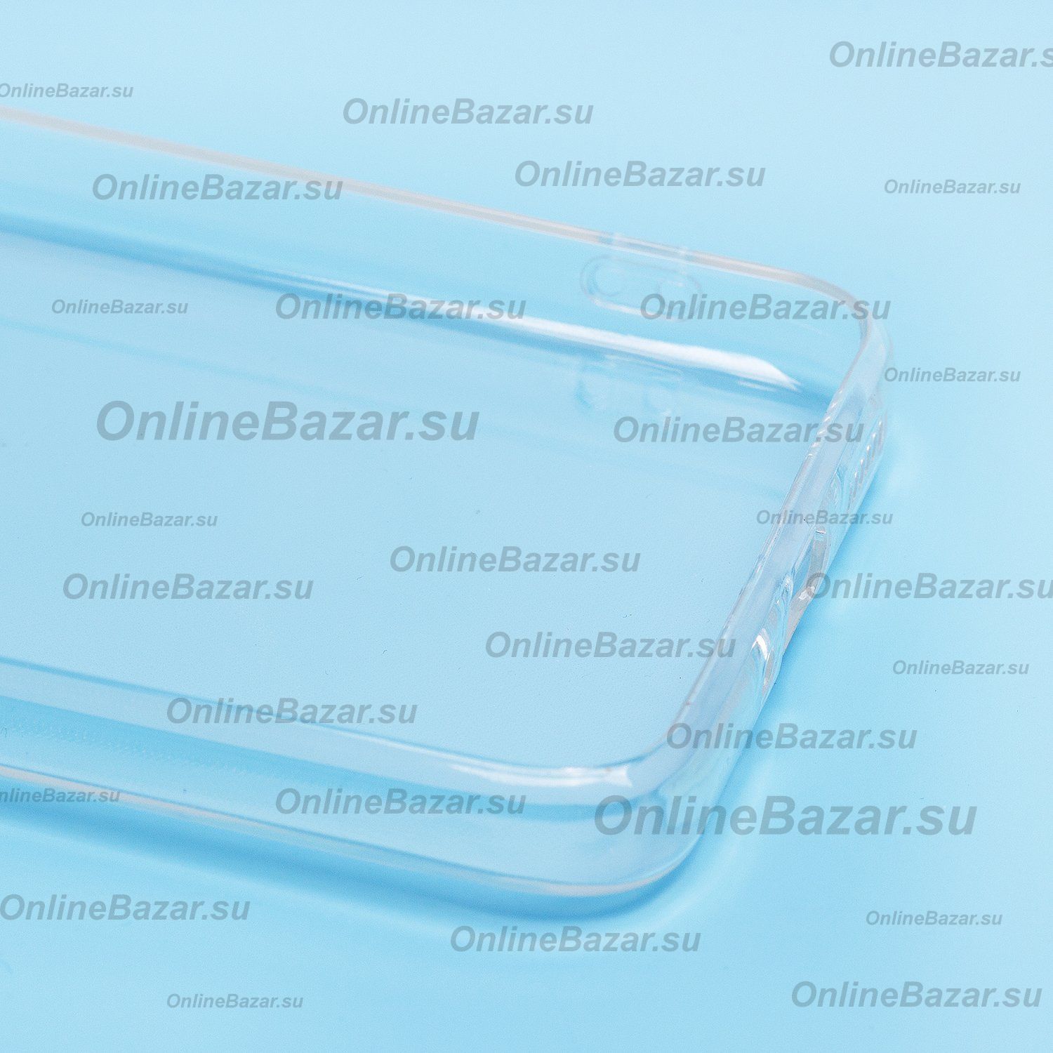 Чехол для Huawei MGA-LX3 силиконовый ультратонкий <прозрачный> ― OnlineBazar.su