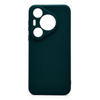 Чехол для Huawei Pura 70 Pro силиконовый Soft Touch 4 <темно-зеленый> ― OnlineBazar.su