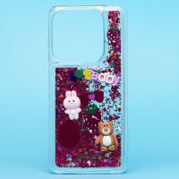 Чехол для Tecno Spark 20C (BG7n) силиконовый 3D игрушки <бордовый> ― OnlineBazar.su