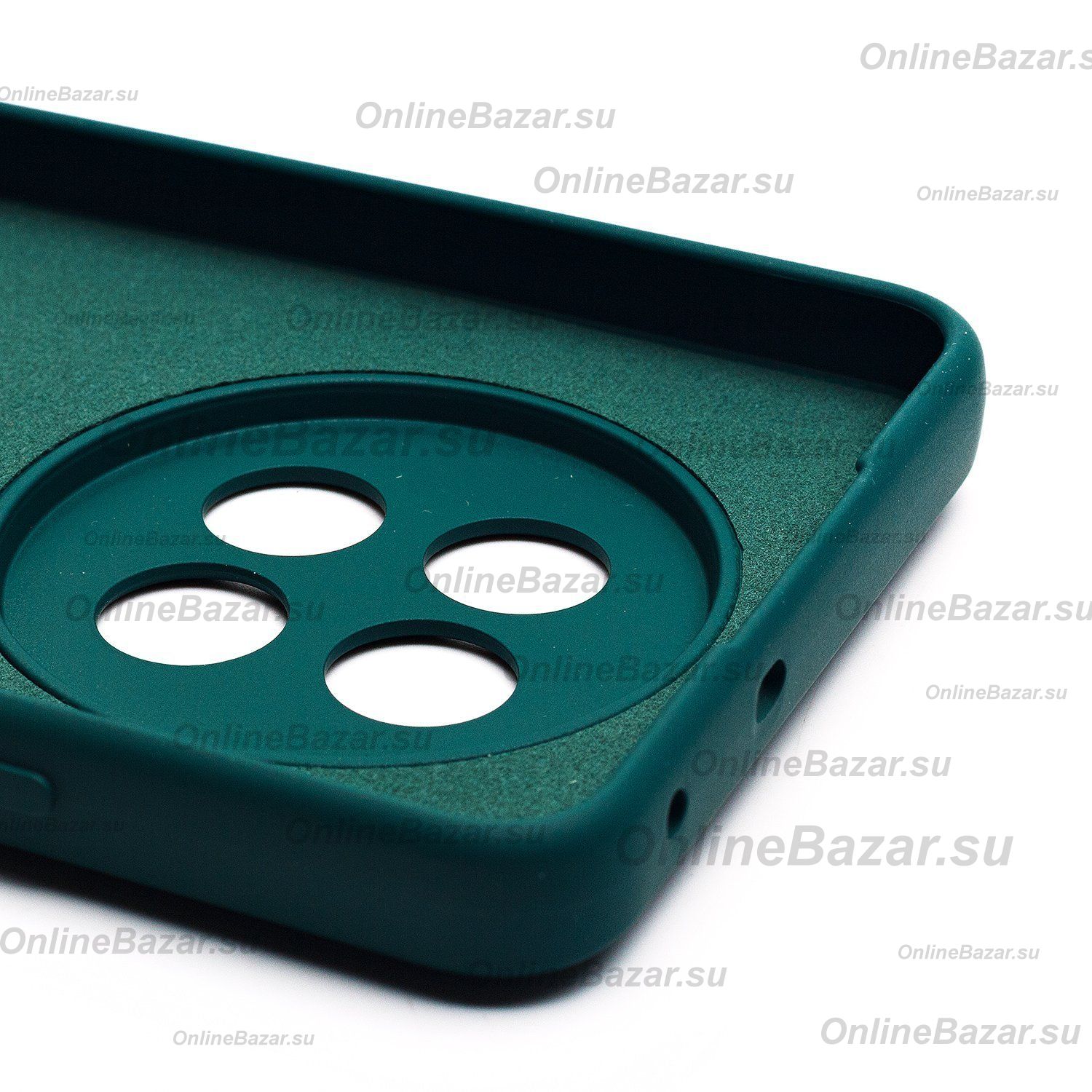 Чехол для Realme 12 5G силиконовый Soft Touch 4 <темно-зеленый> ― OnlineBazar.su