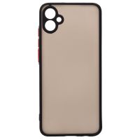 Чехол для Samsung SM-A042F (Galaxy A04e) пластиковый с окантовкой <черный> ― OnlineBazar.su