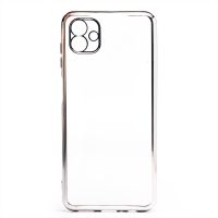 Чехол для Samsung SM-A045F (Galaxy A04) силиконовый ультратонкий Pilot <серебристый> ― OnlineBazar.su