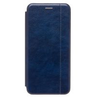 Чехол для Samsung SM-A047F (Galaxy A04s) флип боковой кожзам №3 <синий> ― OnlineBazar.su