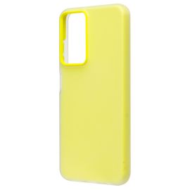 Чехол для Samsung SM-A057F (Galaxy A05s) силиконовый матовый №10 <желтый>