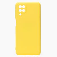 Чехол для Samsung SM-A125F (Galaxy A12) силиконовый Soft Touch 2 <желтый> ― OnlineBazar.su