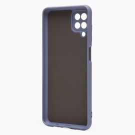 Чехол для Samsung SM-A125F (Galaxy A12) силиконовый Soft Touch 2 <серый>