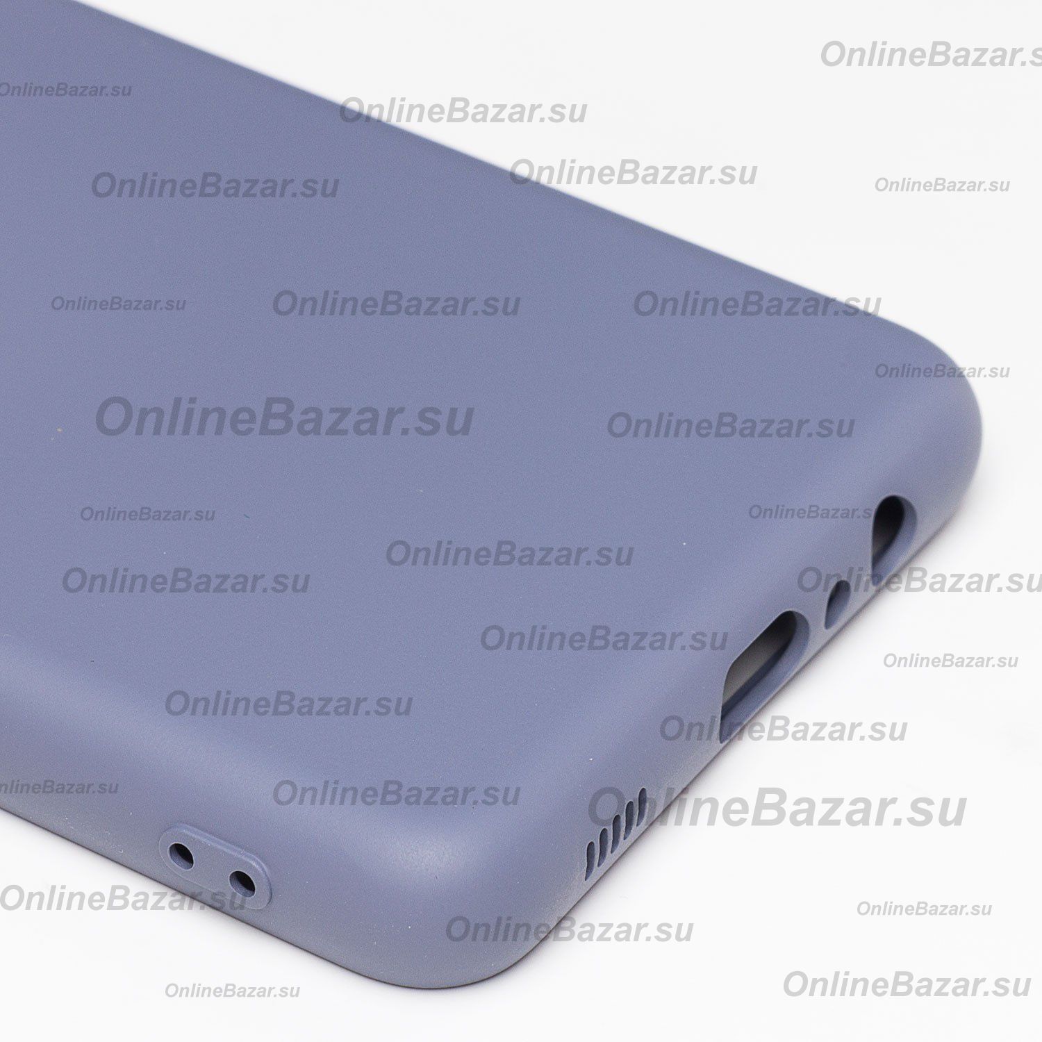 Чехол для Samsung SM-A125F (Galaxy A12) силиконовый Soft Touch 2 <серый> ― OnlineBazar.su