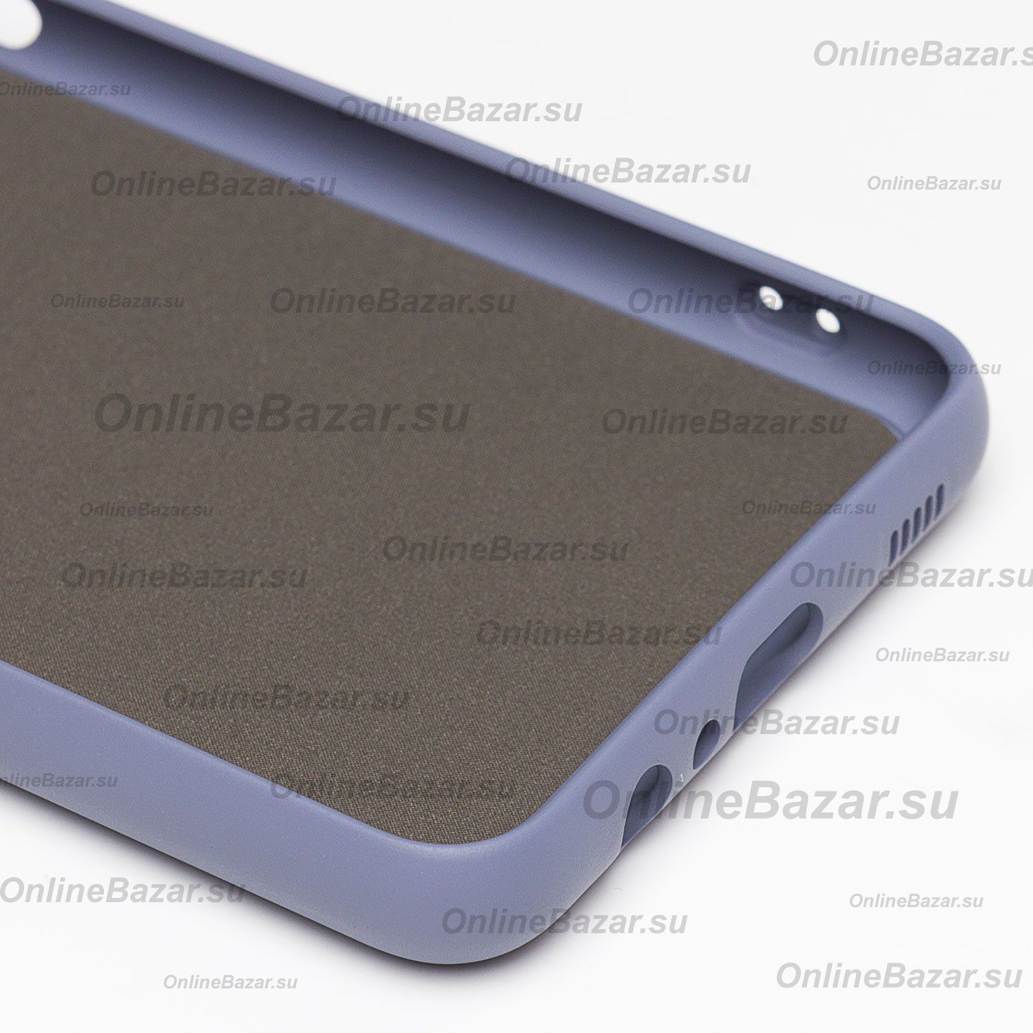 Чехол для Samsung SM-A125F (Galaxy A12) силиконовый Soft Touch 2 <серый> ― OnlineBazar.su