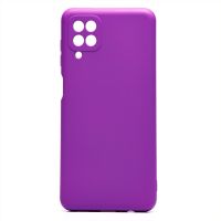 Чехол для Samsung SM-A125F (Galaxy A12) силиконовый Soft Touch 2 <фиолетовый> ― OnlineBazar.su