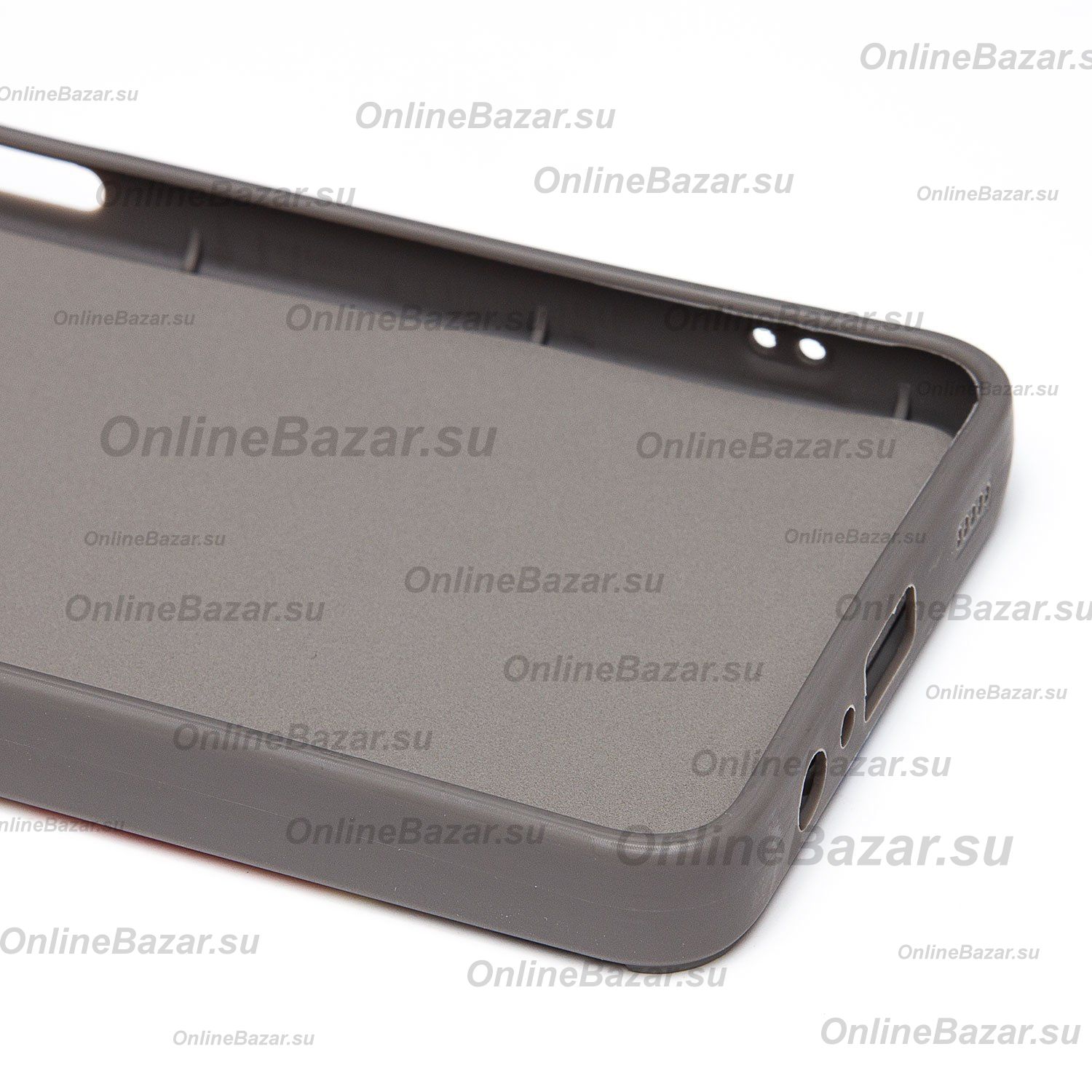 Чехол для Samsung SM-A125F (Galaxy A12) силиконовый (рис. 335/панда) <серый> ― OnlineBazar.su