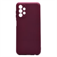 Чехол для Samsung SM-A135F (Galaxy A13) силиконовый Soft Touch 4 <бордовый> ― OnlineBazar.su