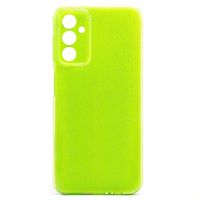 Чехол для Samsung SM-A146B (Galaxy A14 5G) силиконовый с блестками №3 <светло-зеленый> ― OnlineBazar.su