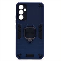 Чехол для Samsung SM-A346E (Galaxy A34 5G) силиконовый противоударный с кольцом <синий> ― OnlineBazar.su