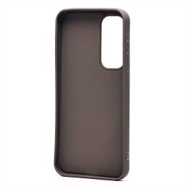 Чехол для Samsung SM-A356E (Galaxy A35 5G) силиконовый (рис. 335/панда) <серый>