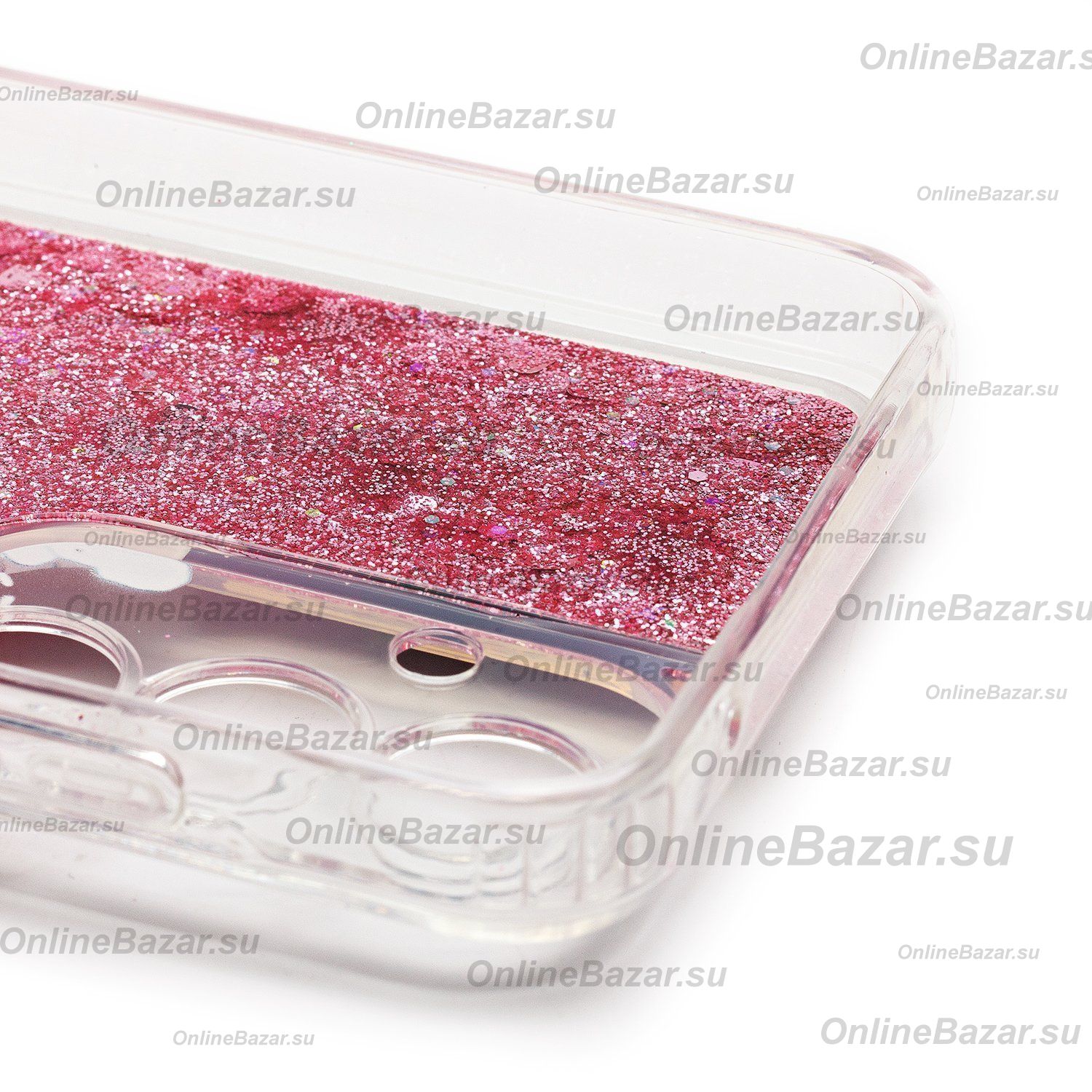 Чехол для Samsung SM-A356E (Galaxy A35 5G) силиконовый 3D игрушки <розовый> ― OnlineBazar.su