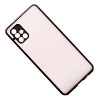 Чехол для Samsung SM-A515F (Galaxy A51) пластиковый с окантовкой <черный> ― OnlineBazar.su