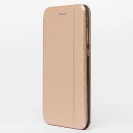 Чехол для Samsung SM-A528B (Galaxy A52s 5G) флип боковой кожзам №3 <золотой>