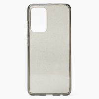 Чехол для Samsung SM-A528B (Galaxy A52s 5G) силиконовый с блестками <серо-прозрачный> ― OnlineBazar.su
