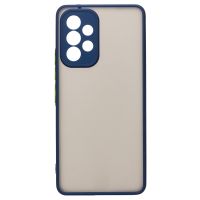 Чехол для Samsung SM-A536E (Galaxy A53 5G) пластиковый с окантовкой <синий> ― OnlineBazar.su