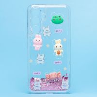 Чехол для Samsung SM-A546E (Galaxy A54 5G) силиконовый 3D игрушки <розовый> ― OnlineBazar.su