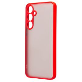 Чехол для Samsung SM-A556E (Galaxy A55 5G) пластиковый с окантовкой <красный>