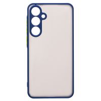 Чехол для Samsung SM-A556E (Galaxy A55 5G) пластиковый с окантовкой <темно-синий> ― OnlineBazar.su