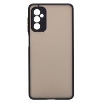 Чехол для Samsung SM-M526F (Galaxy M52 5G) пластиковый с окантовкой <черный> ― OnlineBazar.su