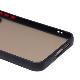 Чехол для Samsung SM-M556B (Galaxy M55 5G) пластиковый с окантовкой <черный>