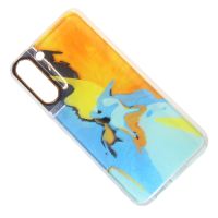 Чехол для Samsung SM-S906B (Galaxy S22 Plus) пластиковый с силиконовым бортиком (рис. 065/003) ― OnlineBazar.su