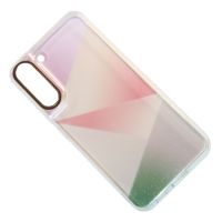 Чехол для Samsung SM-S906B (Galaxy S22 Plus) пластиковый с силиконовым бортиком (рис. 065/006) ― OnlineBazar.su