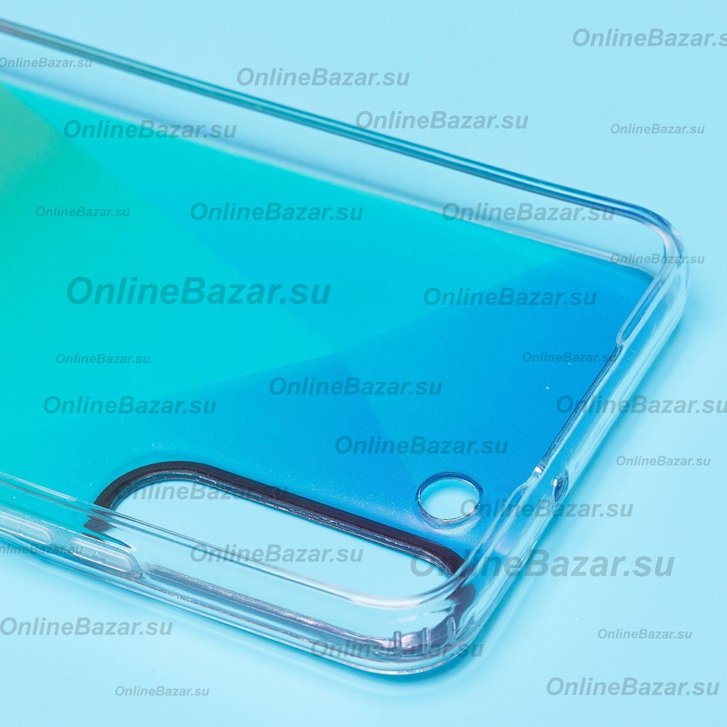 Чехол для Samsung SM-S906B (Galaxy S22 Plus) пластиковый с силиконовым бортиком (рис. 065/008) ― OnlineBazar.su