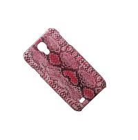 Чехол для Samsung i9500 (Galaxy S4) задняя крышка кожзам змея Kuchi <красный> ― OnlineBazar.su