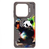Чехол для Tecno Spark Go 2024 (BG6) силиконовый (рис. 335/панда) <серый> ― OnlineBazar.su