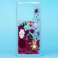 Чехол для Tecno Spark Go 2024 (BG6) силиконовый 3D игрушки <бордовый> ― OnlineBazar.su