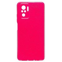 Чехол для Xiaomi M2101K7BL силиконовый с блестками №3 <розовый> ― OnlineBazar.su