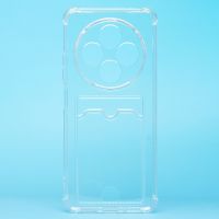 Чехол для Xiaomi Redmi 14C силиконовый с картхолдером №2 <прозрачный> ― OnlineBazar.su