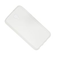 Чехол для Alcatel OT 7045Y (One Touch Pop S7) силиконовый матовый <белый> ― OnlineBazar.su