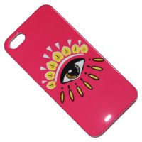 Чехол для Apple iPhone SE задняя крышка пластик Kenzo №2 <розовый> ― OnlineBazar.su