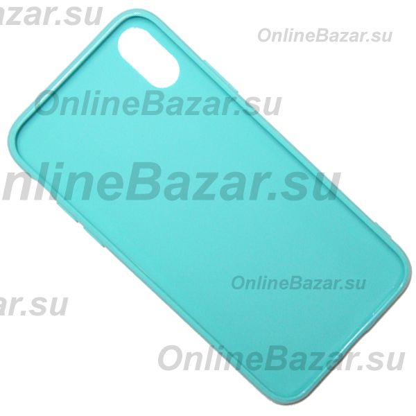 Чехол для Apple iPhone X силиконовый Juicy <зеленый> ― OnlineBazar.su