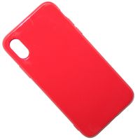 Чехол для Apple iPhone X силиконовый Juicy <красный> ― OnlineBazar.su