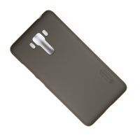 Чехол для Asus ZenFone 3 Laser (ZC551KL) задняя крышка пластик ребристый Nillkin <коричневый> ― OnlineBazar.su