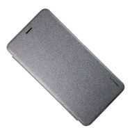 Чехол для Asus ZenFone 3 Ultra (ZU680KL) флип боковой пластик-кожзам Nillkin Sparkle <серый> ― OnlineBazar.su