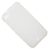 Чехол для Explay Craft силиконовый матовый <белый> ― OnlineBazar.su