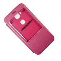 Чехол для Huawei RIO-L01 флип боковой пластик-кожзам с окошком Nillkin Sparkle <красный> ― OnlineBazar.su