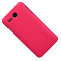 Чехол для Lenovo A680 задняя крышка пластик ребристый Nillkin <красный> ― OnlineBazar.su