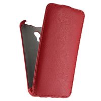 Чехол для Meizu M1 Metal (M57A) флип кожзам №1 <красный> ― OnlineBazar.su
