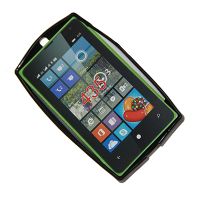 Чехол для Microsoft 435 Lumia Dual Sim силиконовый матовый <черный> ― OnlineBazar.su