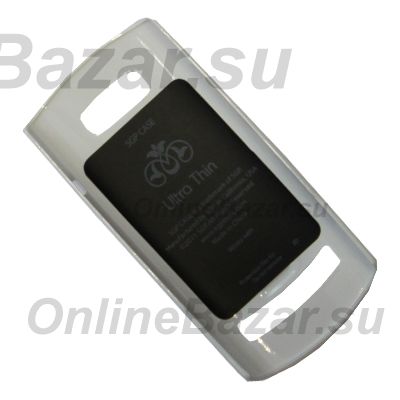 Чехол для Nokia 303 Asha задняя крышка пластик лакированный SGP Case Ultra Slider <белый> ― OnlineBazar.su
